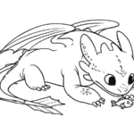 coloriage Krokmou a dessiner en ligne