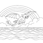 coloriage Krokmou a dessiner en ligne