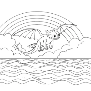 coloriage Krokmou a dessiner en ligne