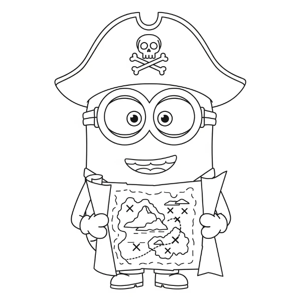 Tranh tô màu Minions