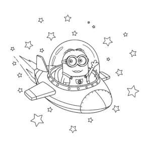 coloriage Minions gratuit