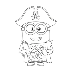 coloriage Minions et dessin a imprimer