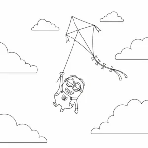 a imprimer coloriage Minions gratuit