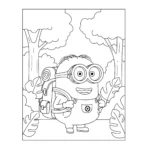 imprimer coloriage Minions