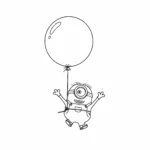 coloriage Minions de pour enfants