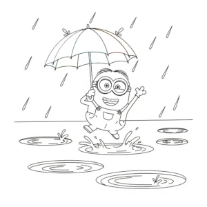 coloriage Minions pour enfant à imprimer