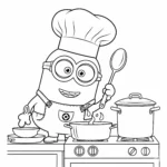 coloriage Minions gratuit