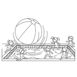 coloriage Piscine a colorier en ligne gratuitement