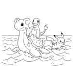 a imprimer coloriage Salameche gratuit