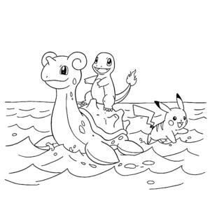 a imprimer coloriage Salameche gratuit