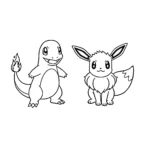 coloriage Salameche pour enfant de 7 ans