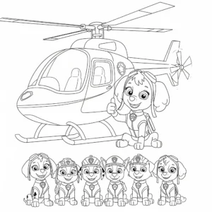 coloriage Stella à imprimer pour enfants