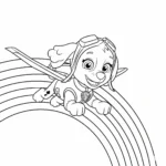 coloriage Stella pour enfants a imprimer gratuit