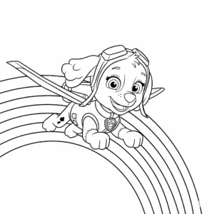 coloriage Stella pour enfants a imprimer gratuit