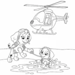 coloriage Stella à imprimer a4