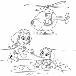 coloriage Stella à imprimer a4