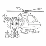 coloriage Stella pour enfant de 3 ans