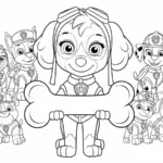 coloriage Stella gratuit à imprimer