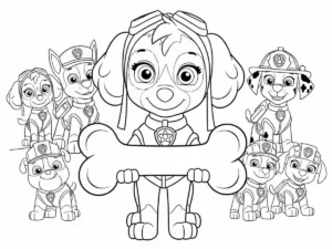 coloriage Stella gratuit à imprimer