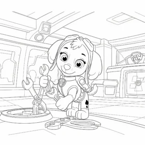 coloriage Stella à imprimer pdf