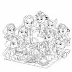 coloriage Stella pour enfants