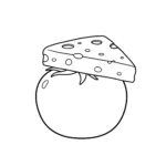 image pour coloriage Tomate enfant