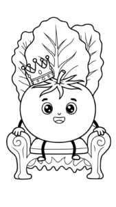 coloriage Tomate a dessiner et imprimer