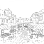 coloriage Antiquité à imprimer gratuitement