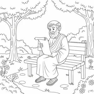 coloriage Antiquité et dessin a imprimer