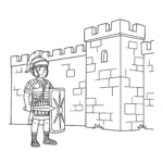 coloriage Antiquité pour enfant de 5 ans