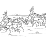 imprimer coloriage Antiquité pour enfant