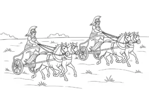 imprimer coloriage Antiquité pour enfant