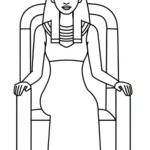 coloriage Antiquité à imprimer pour enfant de 4 ans