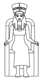 coloriage Antiquité à imprimer pour enfant de 4 ans