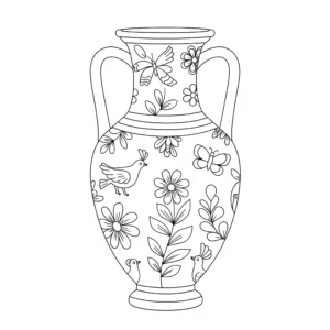 coloriage Antiquité d