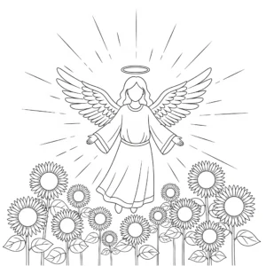 coloriage Assomption a colorier en ligne gratuitement