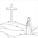 coloriage Assomption pour enfant de 6 ans