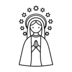 coloriage Assomption pour enfants
