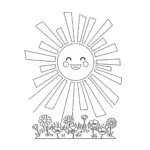 coloriage Esthétique à imprimer gratuitement