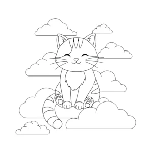coloriage Esthétique et decoupage
