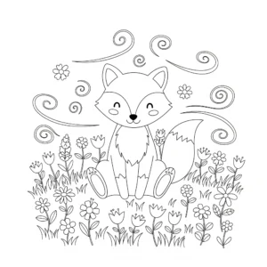 coloriage Esthétique à imprimer pdf gratuit
