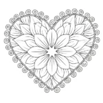 Mandala Coeur