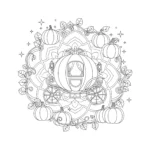 coloriage Mandala Disney pour enfant de 5 ans