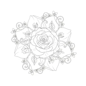 coloriage Mandala Disney pour enfant de 3 ans