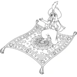 coloriage Mandala Disney et decoupage