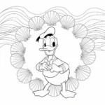 coloriage Mandala Disney à imprimer gratuitement pdf
