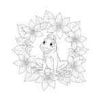 coloriage Mandala Disney pour enfants