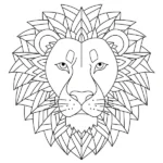 Mandala Lion