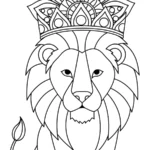 coloriage Mandala Lion en ligne