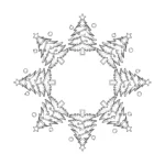 coloriage Mandala Noël gratuit